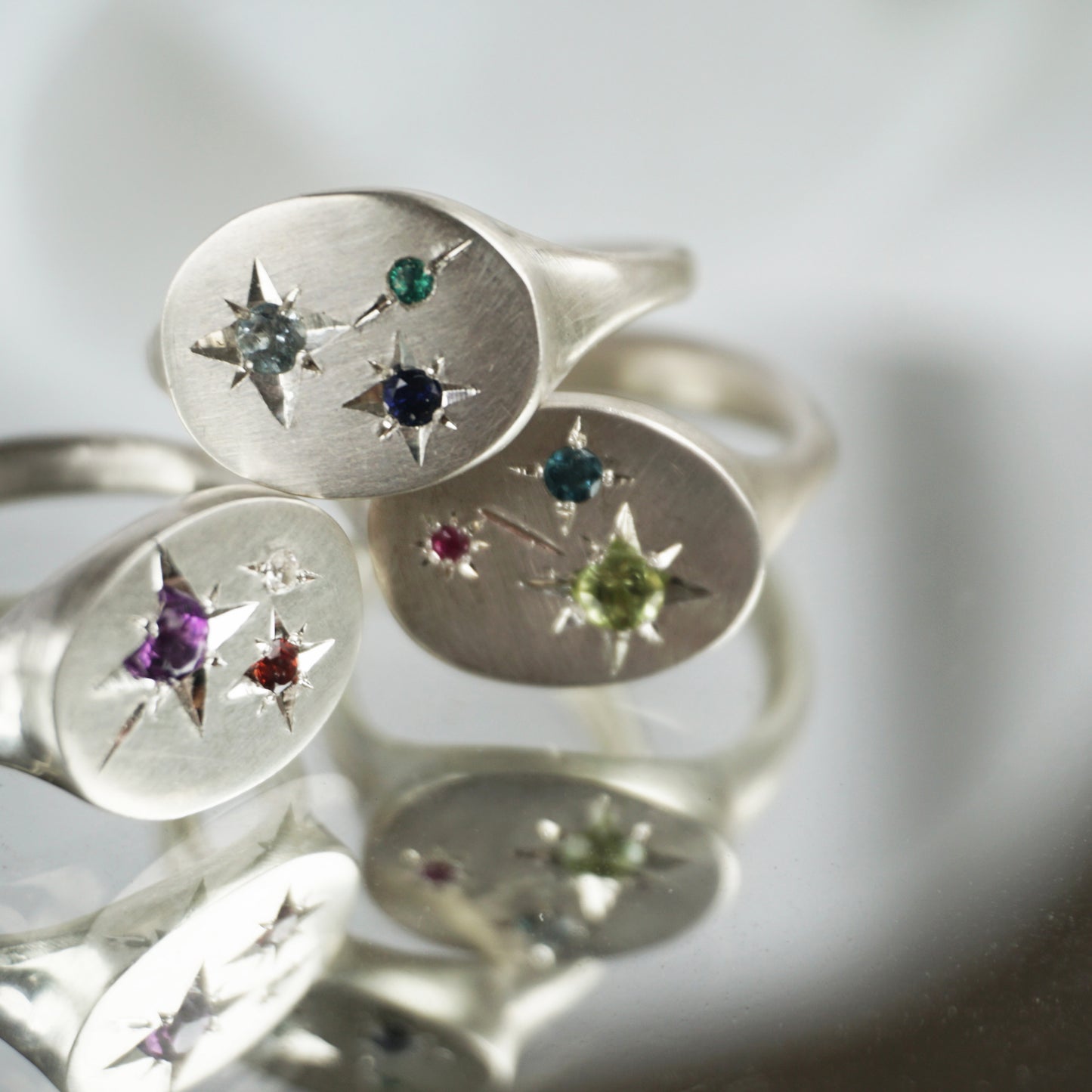 ORION BIRTHSTONE SIGNET Ring