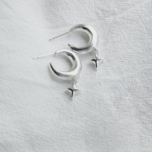 Crescent & Star Earrings