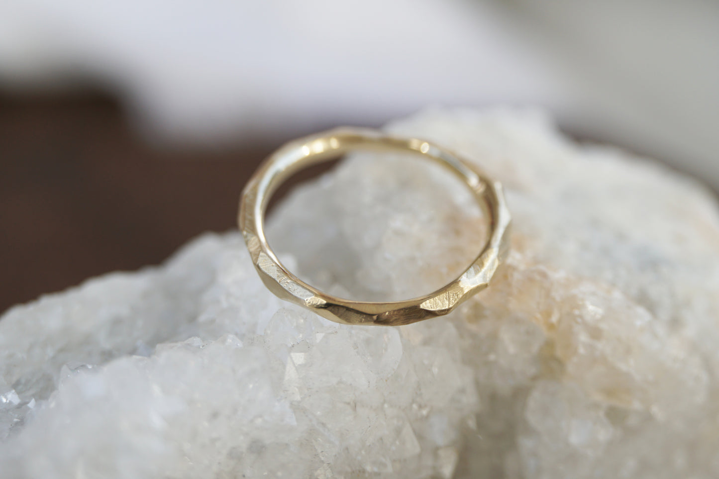 Mini Facet Ring