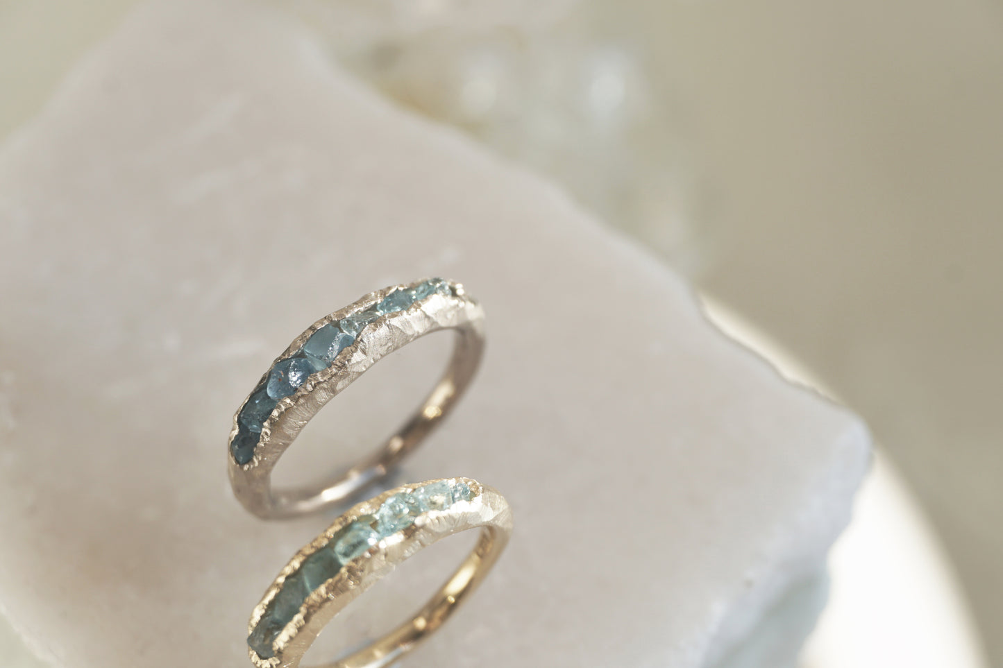 Hidden Aquamrine Ring