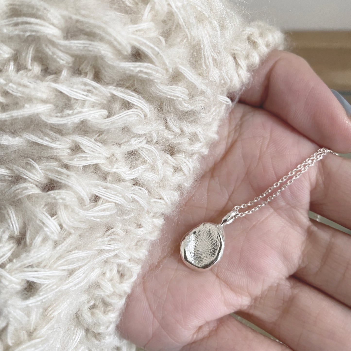 Finger Print Necklace