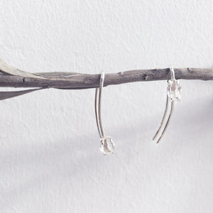 HERKIMER DIAMOND Single ear climber
